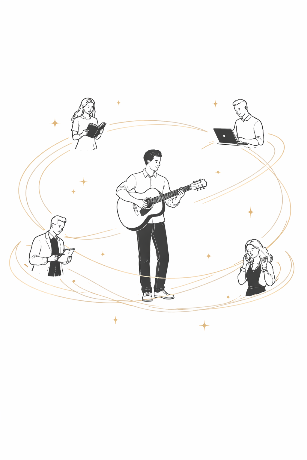 Un progetto artistico cucito su di te